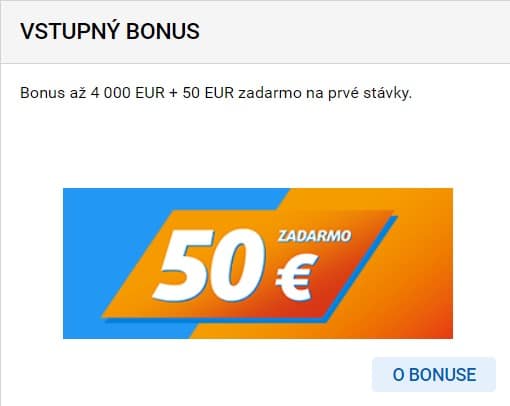 Tipsport aplikácia bonusy